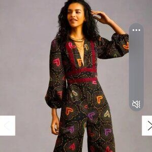 Farm Rio Hearts Jumpsuit